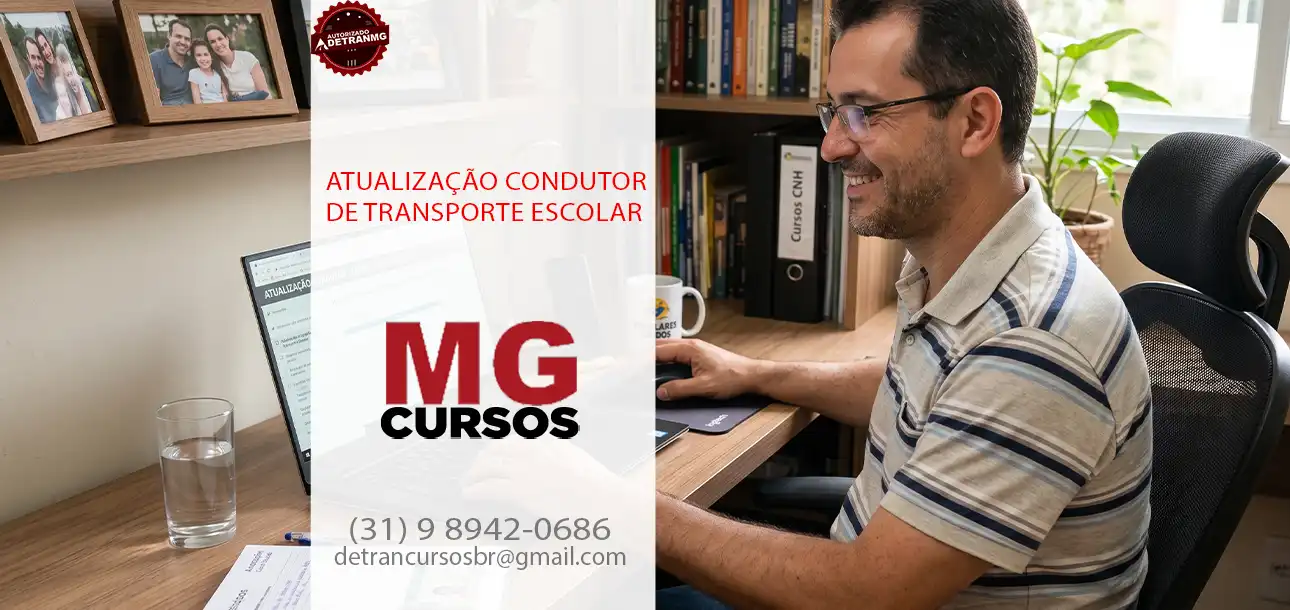 Atualização condutor de transporte escolar