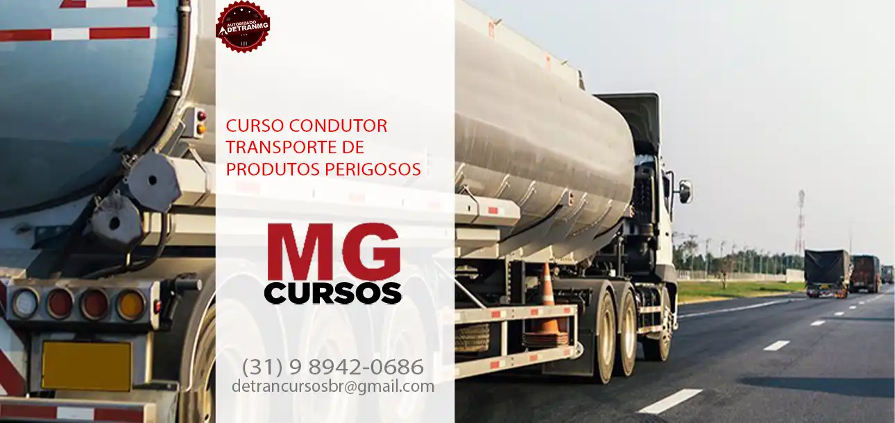 Curso Condutor Transporte de Produtos Perigosos
